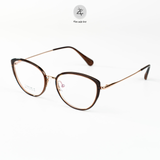 Gọng kính Zay Eyewear M6214 dáng mắt mèo Titanium phong cách Hàn Quốc 