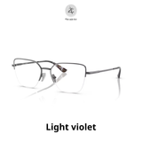  Gọng kính xẻ cước nửa khung Vogue 0VO4331 dáng mắt mèo kim loại chính hãng fullbox 