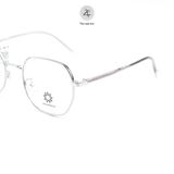  Gọng kính Kanamwon ML- 92022 dáng đa giác titanium chính hãng 