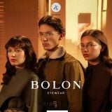  Gọng khoan không viền Bolon BR1003 dáng vuông titanium chính hãng fullbox 