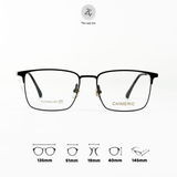 Gọng kính Chimeric 7203 dáng vuông Titanium chính hãng
