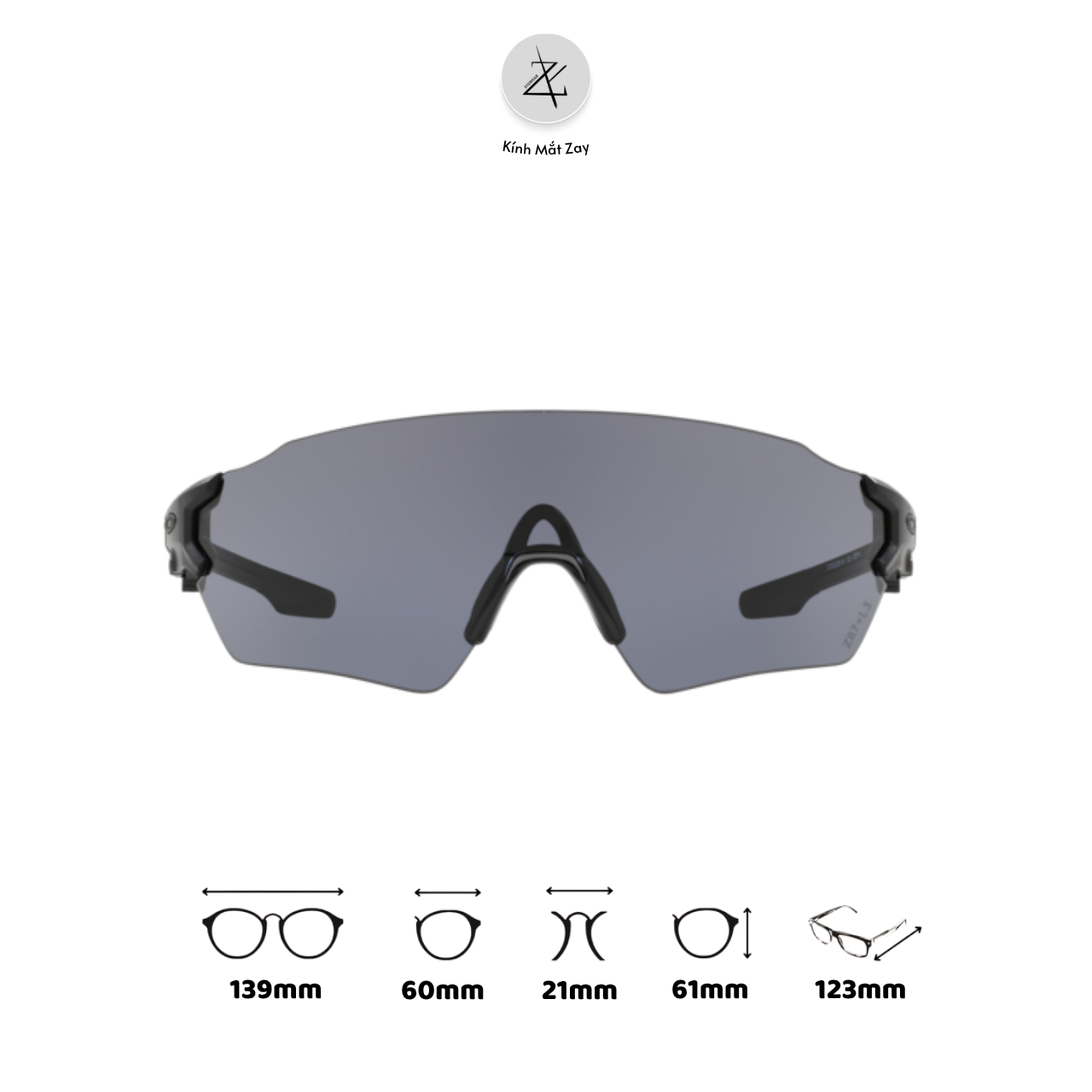  Kính mát thể thao Oakley Si Tombstone 0OO9328 dáng shield O Matter™ chính hãng fullbox 