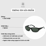  Kính mát RayBan x Jennie Daddy-O 0RB2016 dáng chữ nhật chính hãng fullbox 