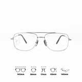 Gọng kính RayBan William 0RX8797 dáng phi công titanium chính hãng fullbox 