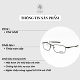  Gọng kính Oakley Fuller 0OX3227 dáng chữ nhật chính hãng fullbox 