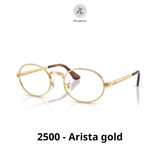  Gọng kính RayBan X ASAP Rocky 0RX3931V dáng tròn kim loại chính hãng fullbox 