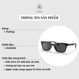  Kính mát Coach 0HC8328U dáng vuông nhựa Acetate chính hãng fullbox 