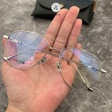  Gọng kính Chrome Hearts CH5200 dáng phi công titanium cao cấp fullbox 