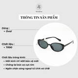  Kính mát phân cực polarized Gangnary TR29008 dáng oval TR90 chính hãng 