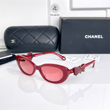  Kính mát Chanel 9181Q dáng mắt mèo nhựa acetate cao cấp fullbox 
