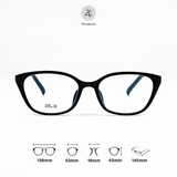  Gọng kính Zay Eyewear F7019 dáng mắt mèo chất TR90 phong cách hàn quốc 