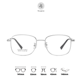  Gọng kính Zay Eyewear 98678 dáng vuông titanium phong cách Hàn Quốc 