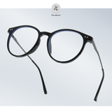  Gọng kính Zay Eyewear 3006 dáng tròn nhựa TR90 phong cách hàn quốc 