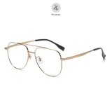  Gọng kính Zay Eyewear 98584 dáng phi công titanium phong cách Hàn Quốc 