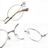  Gọng kính Zay Eyewear Vivienne Westwood V8003T dáng tròn Titanium phong cách Hàn Quốc 