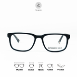 Gọng kính Zay Eyewear SDO dáng vuông nhựa acetate phong cách Hàn Quốc