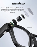 Gọng Kính Camera Bluetooth tích hợp nghe nhạc, quay video, chụp ảnh full HD cao cấp