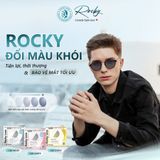  Tròng kính Rocky Đổi màu Khói/Nâu Lọc ánh sáng xanh 1.56 1.61 1.67 ASP chính hãng 
