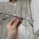  Gọng kính Zay Eyewear FC7718 dáng mắt mèo kim loại phong cách Hàn Quốc 