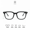  Gọng kính Zay Eyewear TR6611 dáng vuông nhựa TR90 phong cách Hàn Quốc 