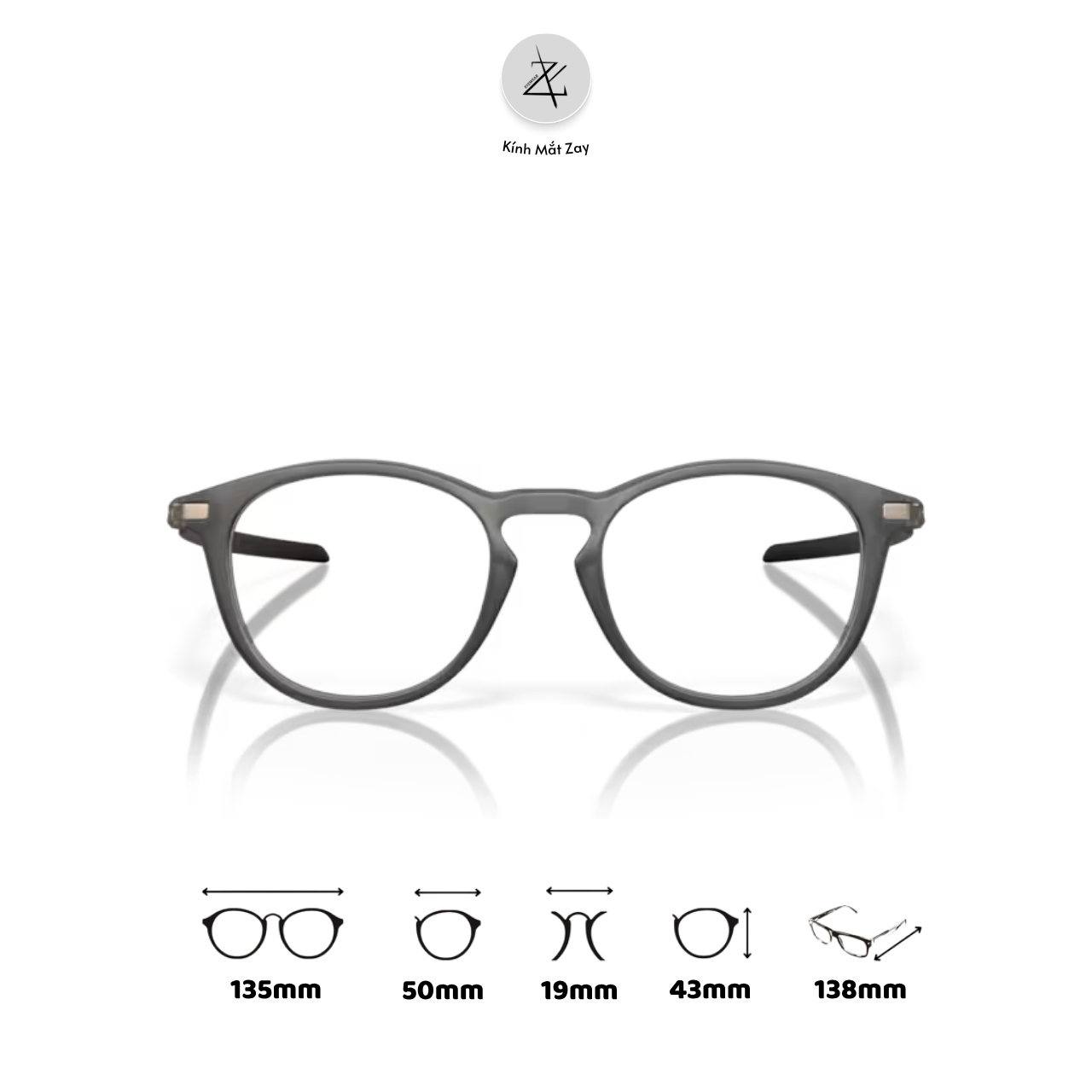  Gọng kính thể thao Oakley Pitchman R Carbon 0OX8149 dáng tròn O Matter™ & Carbon Fiber chính hãng fullbox 