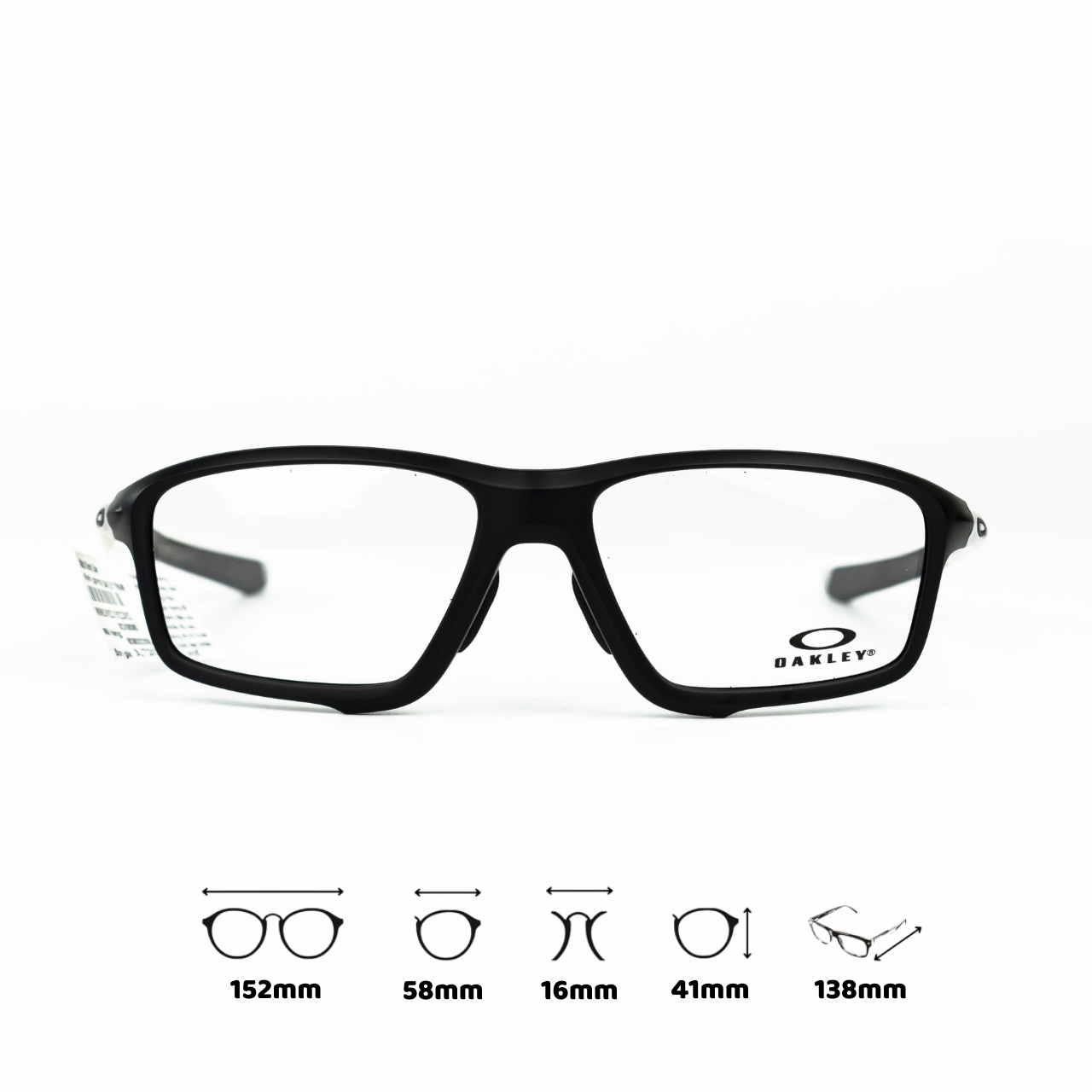  Gọng kính thể thao Oakley Crosslink Zero 0OX8080 dáng vuông O Matter™ chính hãng fullbox 