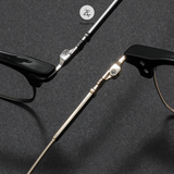  Gọng kính Zay Eyewear 88116 dáng vuông nửa khung phong cách hàn quốc 