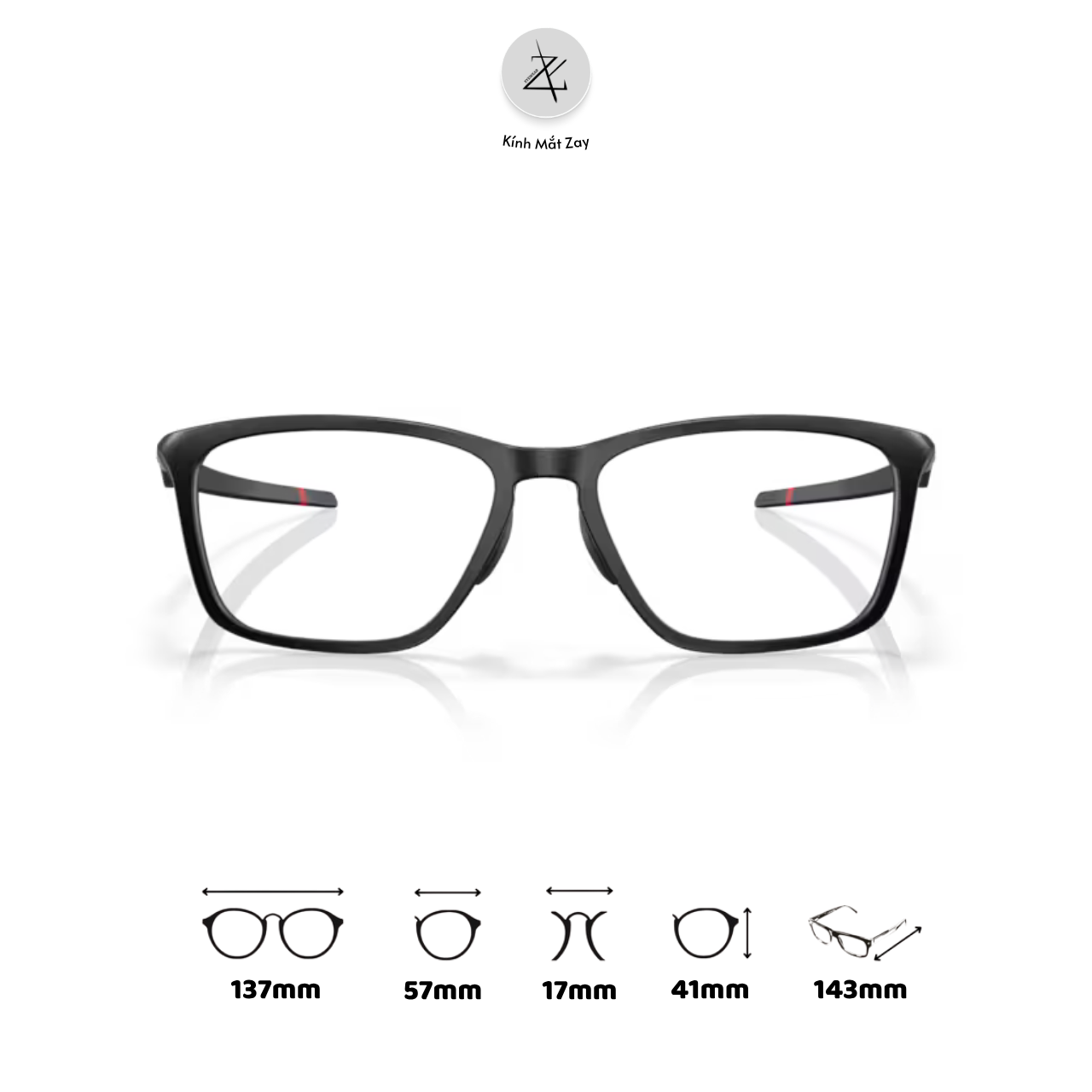  Gọng kính thể thao Oakley Dissipate 0OX8062D dáng chữ nhật O Matter™ chính hãng fullbox 