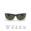  Kính mát RayBan Balorama 0RB4089 dáng chữ nhật chính hãng fullbox 