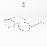  Gọng kính Zay Eyewear P90282 dáng đa giác Titanium phong cách Hàn Quốc 