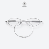  Gọng kính mát Gentle Monster MM220 dáng oval titanium cao cấp fullbox 