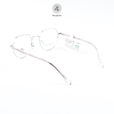  Gọng kính Kanamwon ML- 92020 dáng đa giác titanium chính hãng 