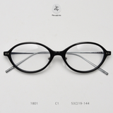  Gọng kính Zay Eyewear 1801 dáng oval phong cách Hàn Quốc 