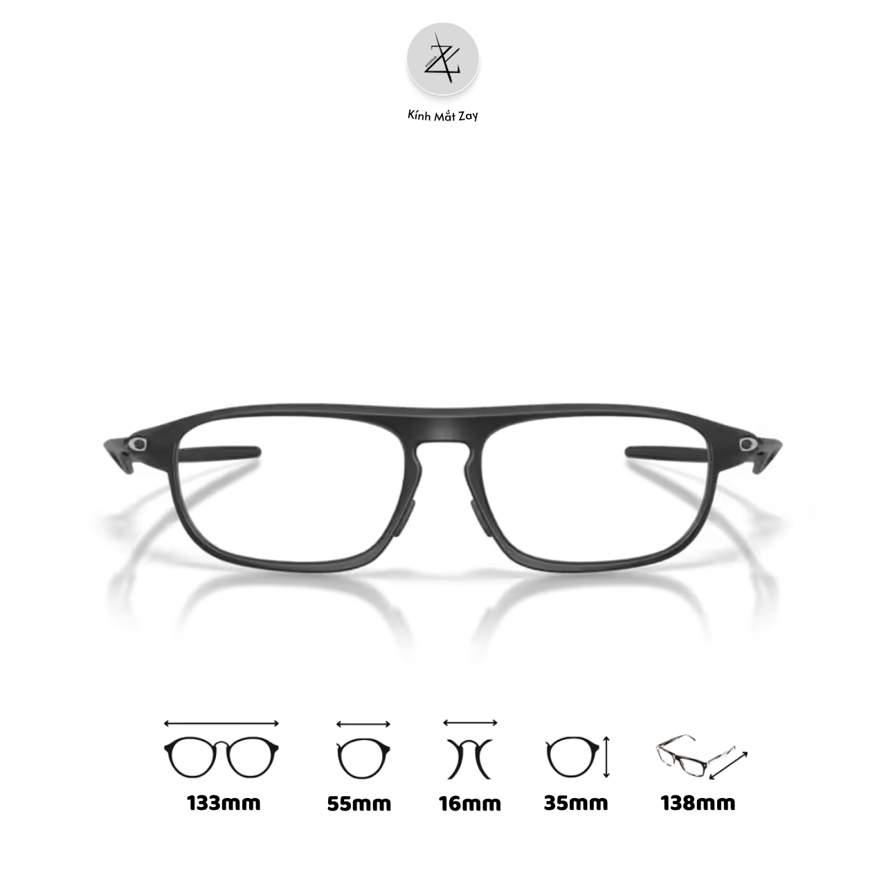  Gọng kính thể thao Oakley Neomata 0OX8203 dáng chữ nhật O Matter™ chính hãng fullbox 