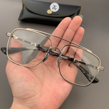  Gọng kính Chrome Hearts CBEATH II dáng phi công titanium cao cấp fullbox 