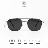  Kính mát phân cực polarized Ristaky 8970 dáng phi công Titanium chính hãng 