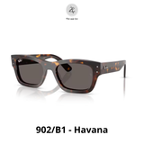  Kính mát RayBan 0RB7683S dáng vuông nhựa acetate chính hãng fullbox 