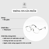  Gọng kính RayBan x Jennie RB8794 dáng đa giác chính hãng fullbox 