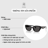 Kính mát Coach 0HC8434U dáng mắt mèo nhựa Injected chính hãng fullbox