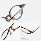  Gọng kính Zay Eyewear V6006T dáng oval nhựa acetate phong cách Hàn Quốc 