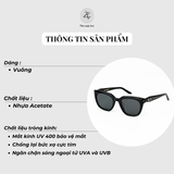  Kính mát Gentle Monster Hovo dáng vuông nhựa acetate cao cấp fullbox 