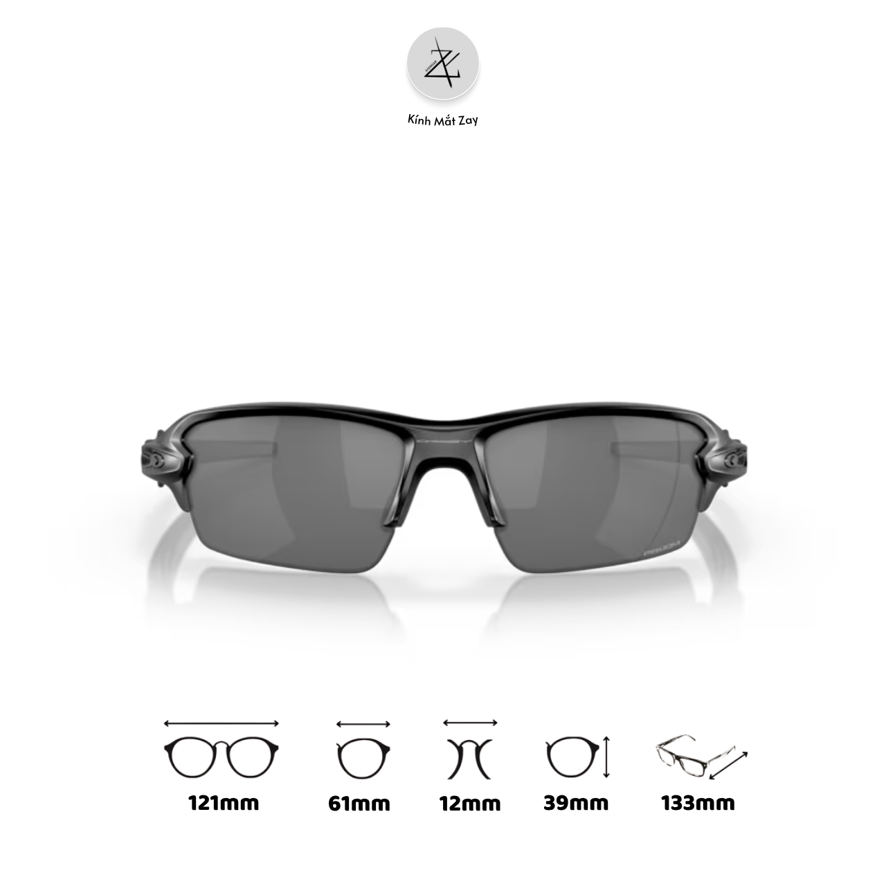  Kính mát thể thao Oakley Flak 2.0 (a) 0OO9271 dáng chữ nhật O Matter™ chính hãng fullbox 