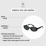 Kính mát RayBan x Jennie 0RB4441D dáng oval chính hãng fullbox 