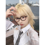  Gọng kính Zay Eyewear Vivienne Westwood BC 2237 dáng oval nhựa acetate phong cách Hàn Quốc 