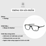  Gọng kính Oakley Wheel House 0OX8116 dáng vuông chính hãng fullbox 