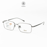 Gọng kính Dox 8505 dáng chữ nhật Titanium chính hãng