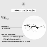  Gọng kính RayBan RB7318D dáng vuông chính hãng fullbox 