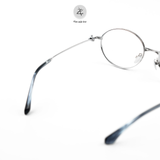  Gọng kính Zay Eyewear Vivienne Westwood V8003T dáng tròn Titanium phong cách Hàn Quốc 