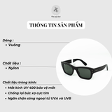  Kính mát RayBan x Jennie 0RB7683S dáng vuông chính hãng fullbox 