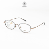 Gọng kính CRV 5505 dáng oval nhựa TR90 + Tianium dẻo chính hãng